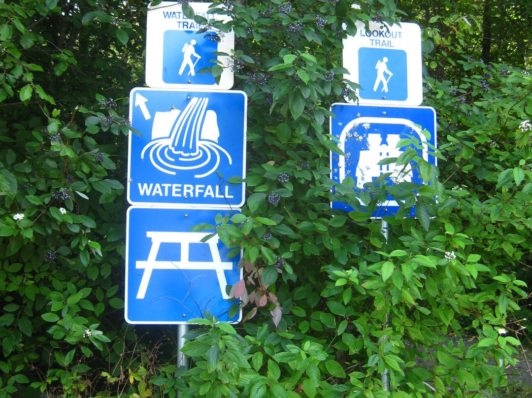 New Hazelton Lookout and Waterfall Trail景点图片