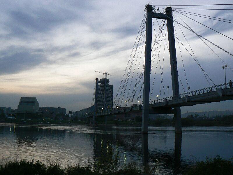 Vynogradovskiy Bridge-克拉斯诺亚尔斯克必去景点