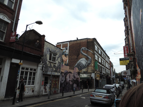 肖尔迪奇区街头艺术-伦敦必去景点