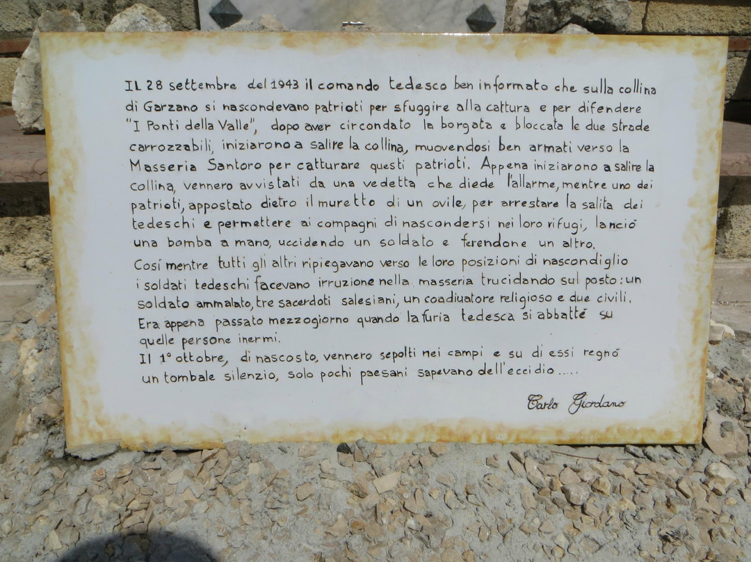Lapide dell'Eccidio di Garzano景点图片