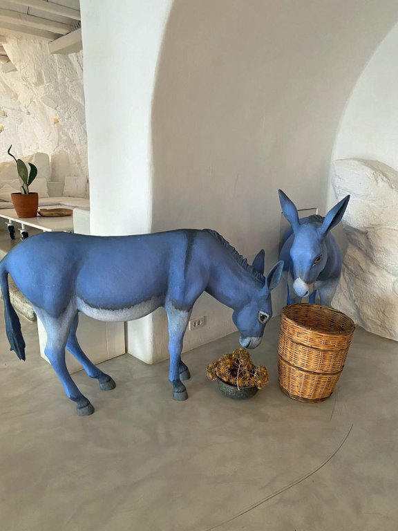 米科诺斯蓝色格雷科泰尔精品度假酒店-浴室