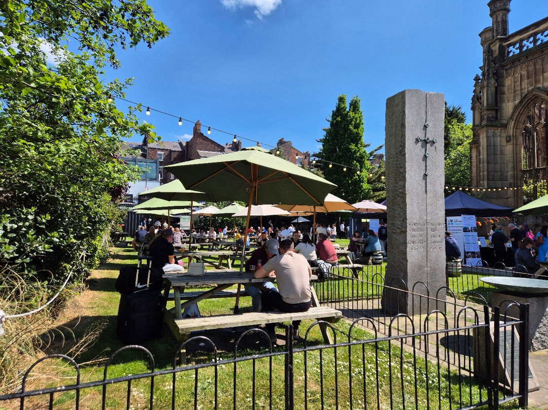 Garden Bar, St Luke's Bombed Out Church.