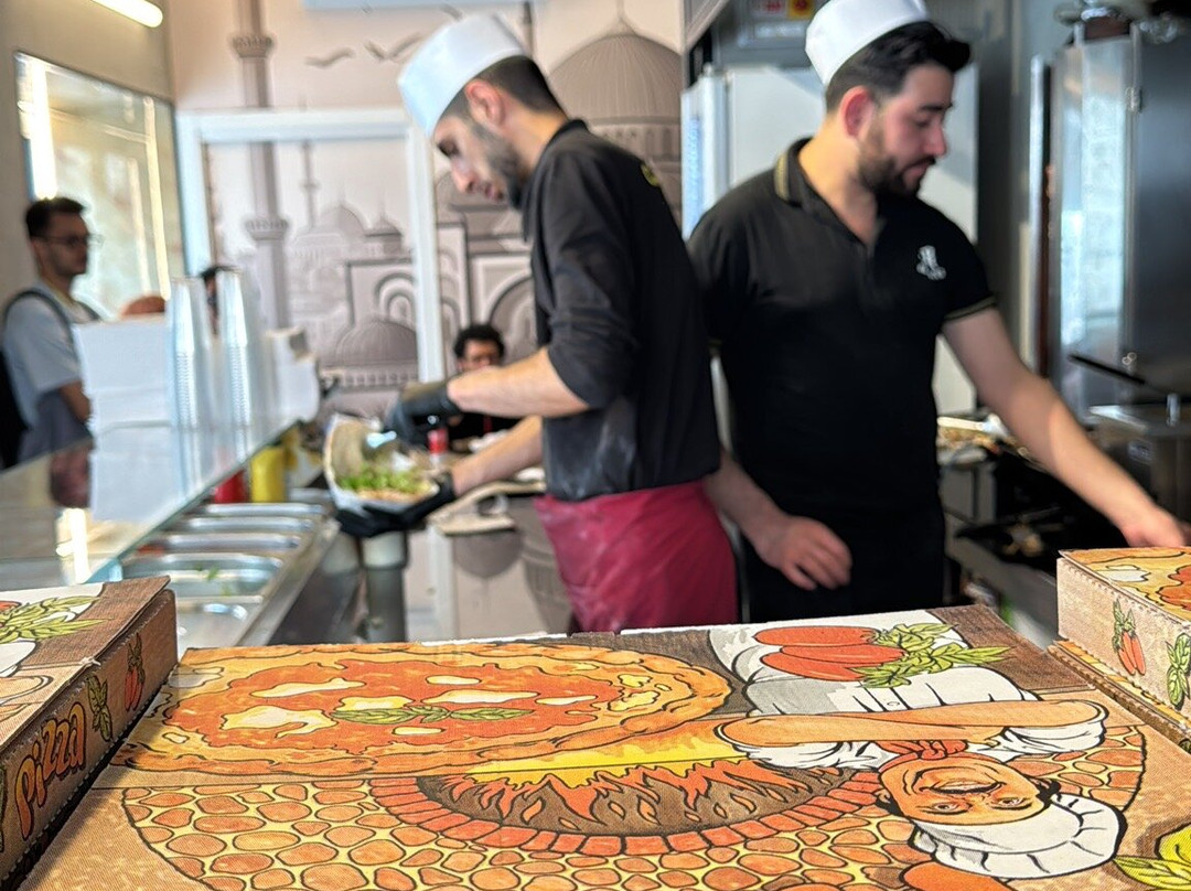 Turkish Kebap-Pizza