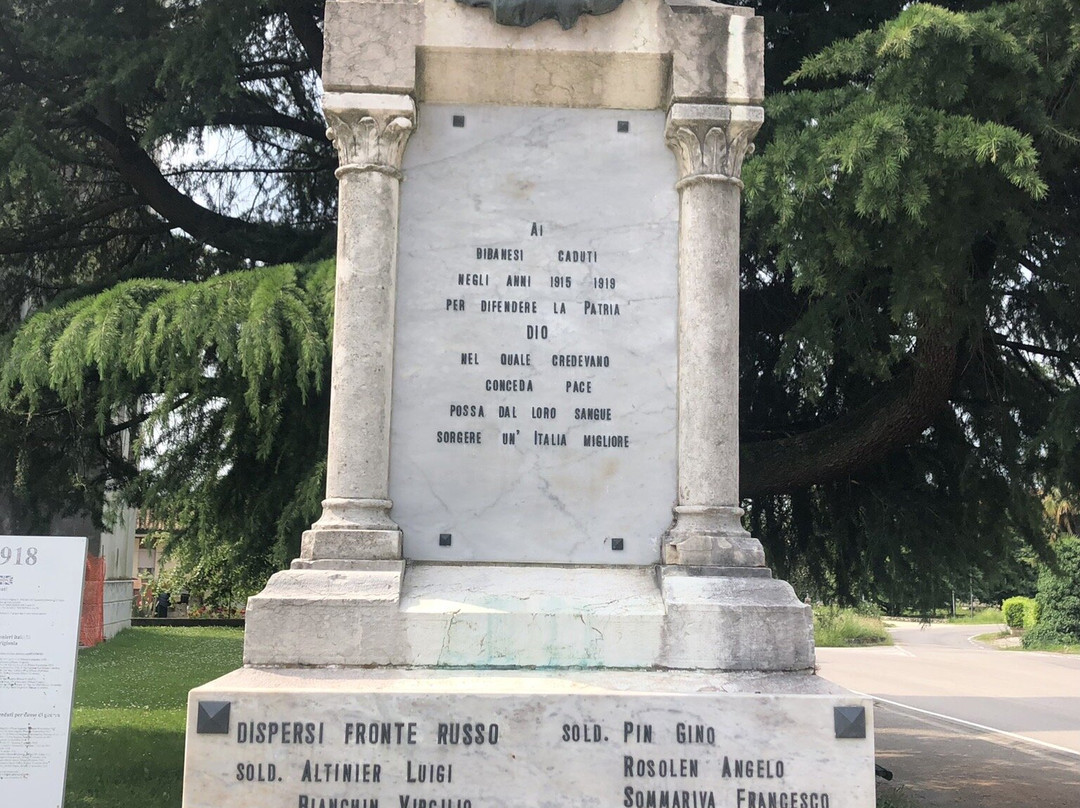 Monumento Ai Caduti-Bibano必去景点