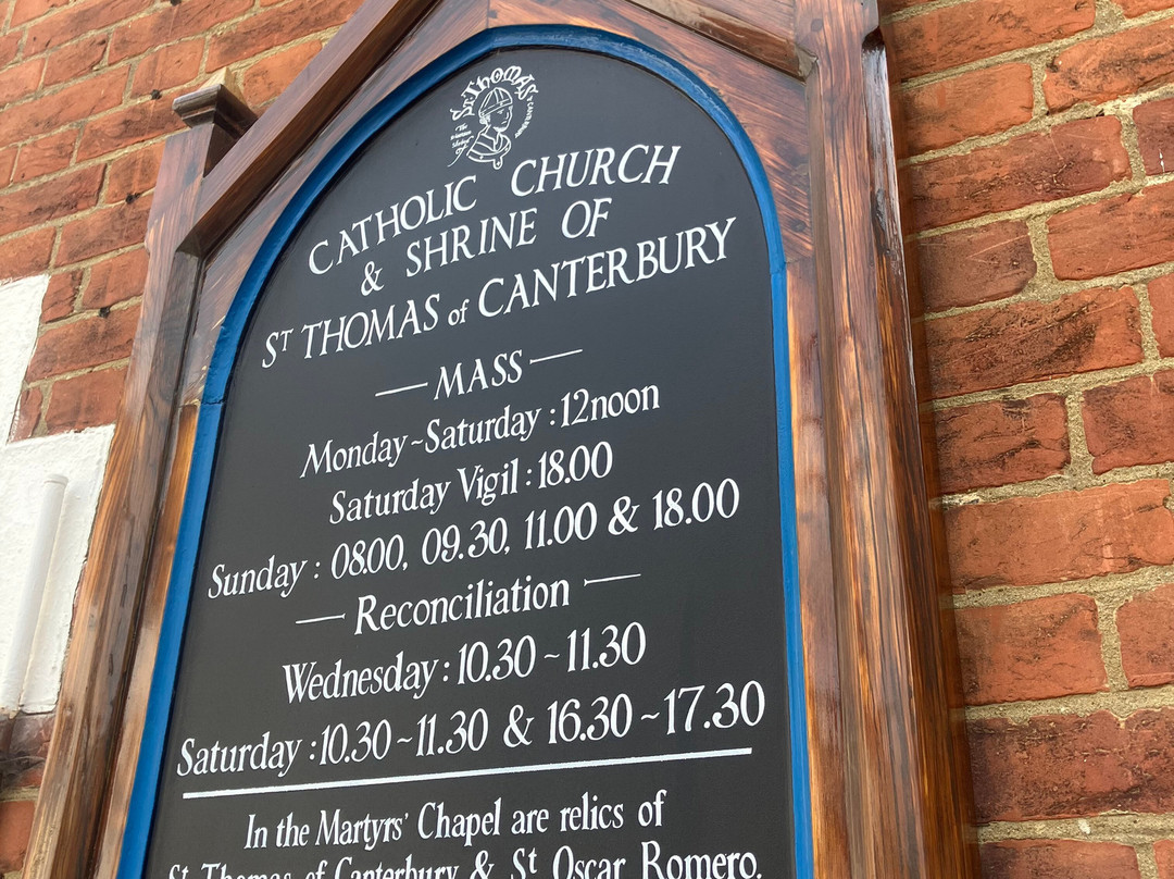 St. Thomas of Canterbury Church-坎特伯雷必去景点
