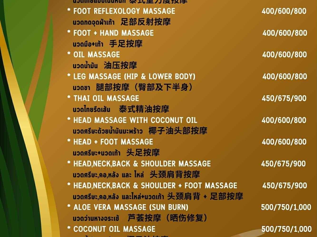 Faikham Lanta Traditional Thai Massage-Ban Sala Dan必去景点