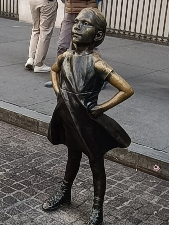 Fearless Girl-纽约市必去景点