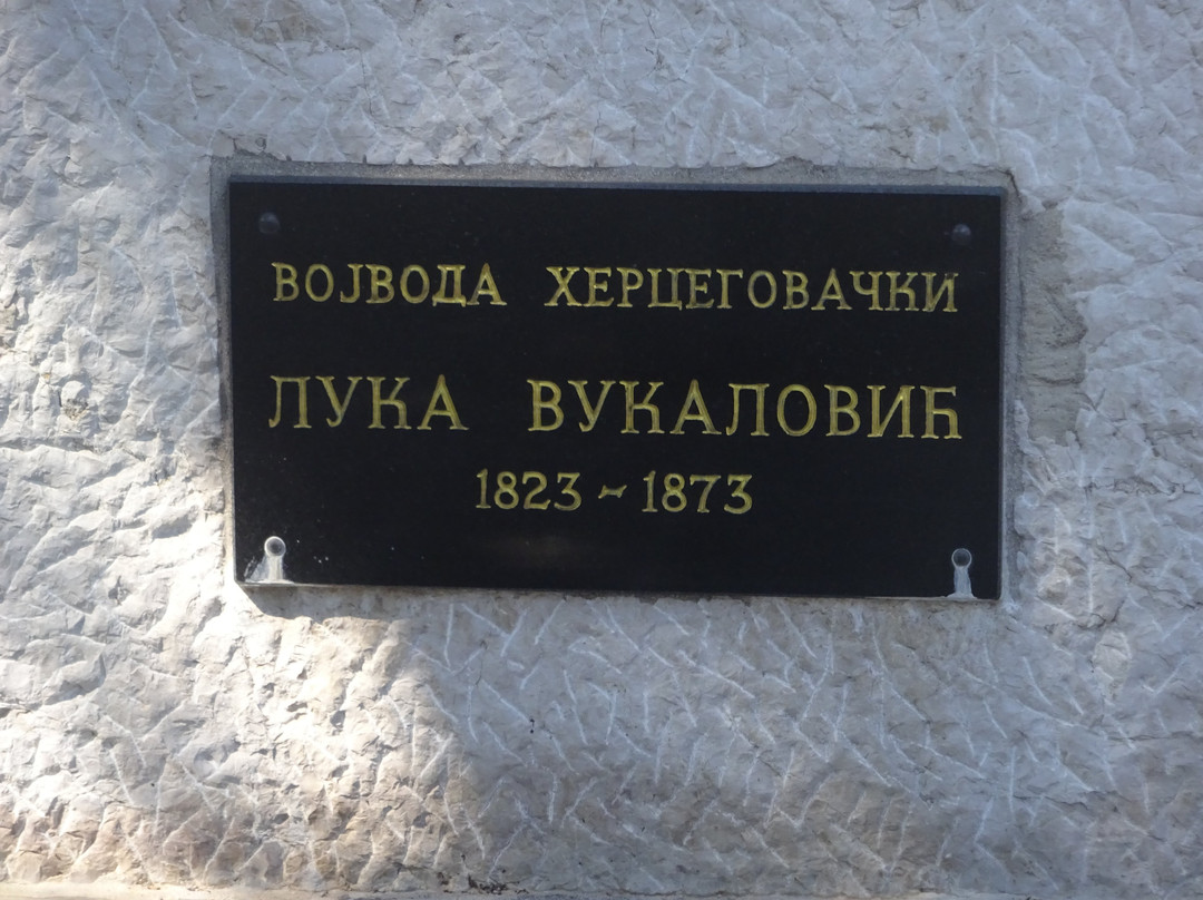 Monument to Luka Vukalovich-特雷比涅必去景点