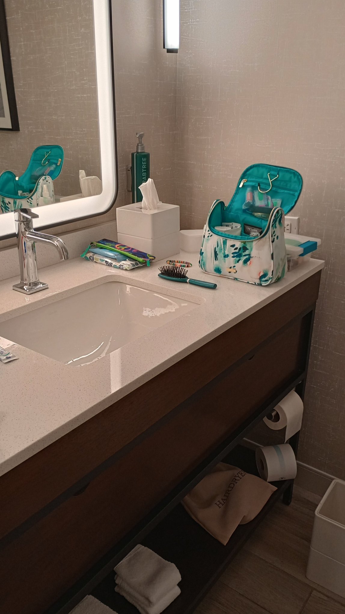 Hilton Galveston-浴室