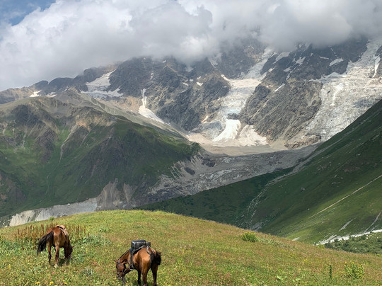 Horse rentals in Ushguli-Ushguli必去景点