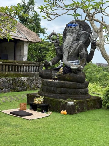 巴厘岛宝格丽度假村-浴室