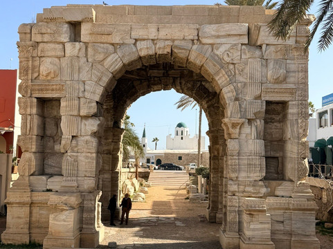 The Arch of Marcus Aurelius-黎波里必去景点