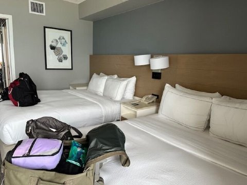 墨尔本海滩海滨希尔顿逸林套房酒店-客卧