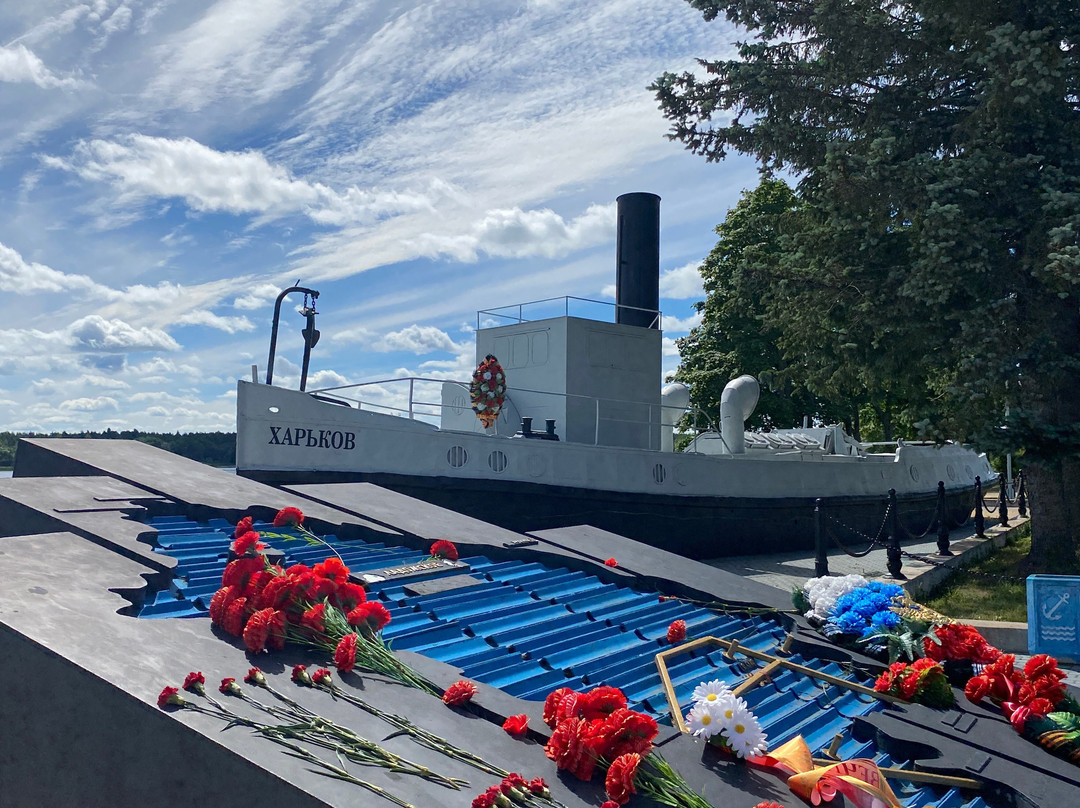Ladoga Military Fleet Monument and Memorial Complex Doroga Zhizni
