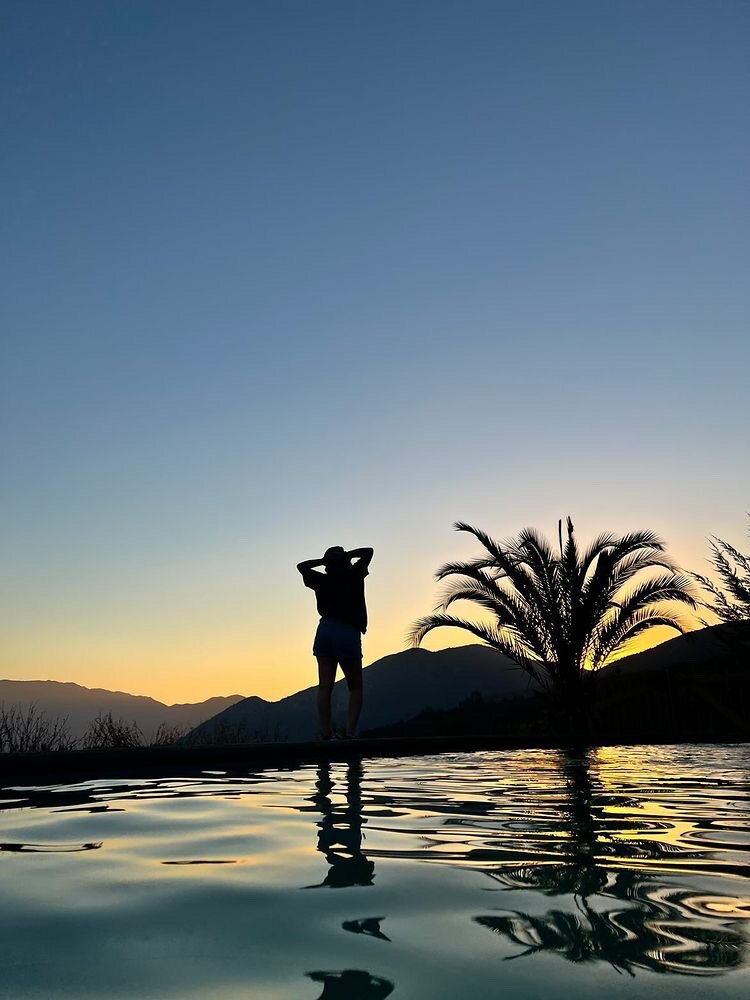 Swiss Eco Lodge La Linda Loma-泳池