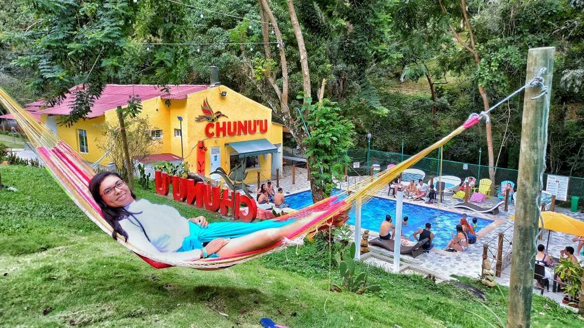 Chunuu Hostal y Glamping MINCA-浴室