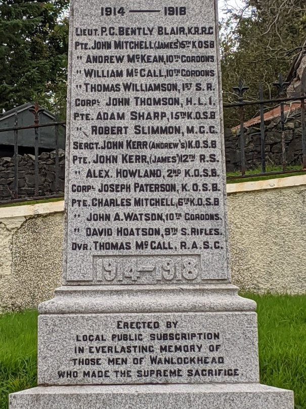 Wanlockhead War Memorial景点图片