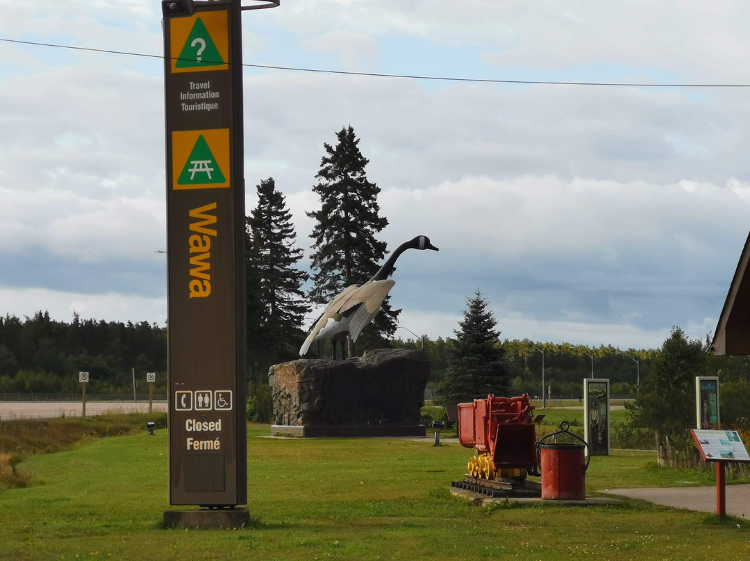 Wawa Goose Statue-Wawa必去景点