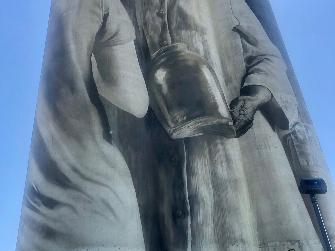 Fort Dodge Grain Silo Mural景点图片