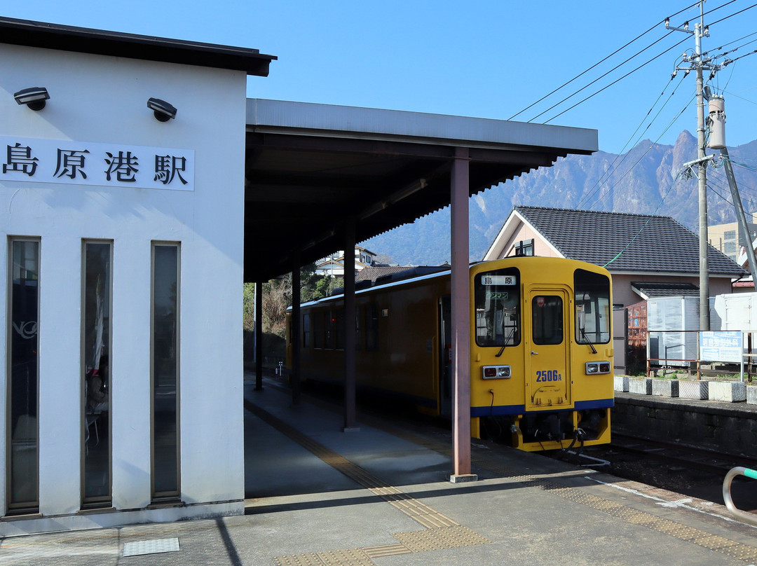 Shimabaratetsudou Train-岛原市必去景点