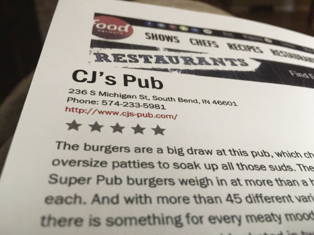 CJ's Pub
