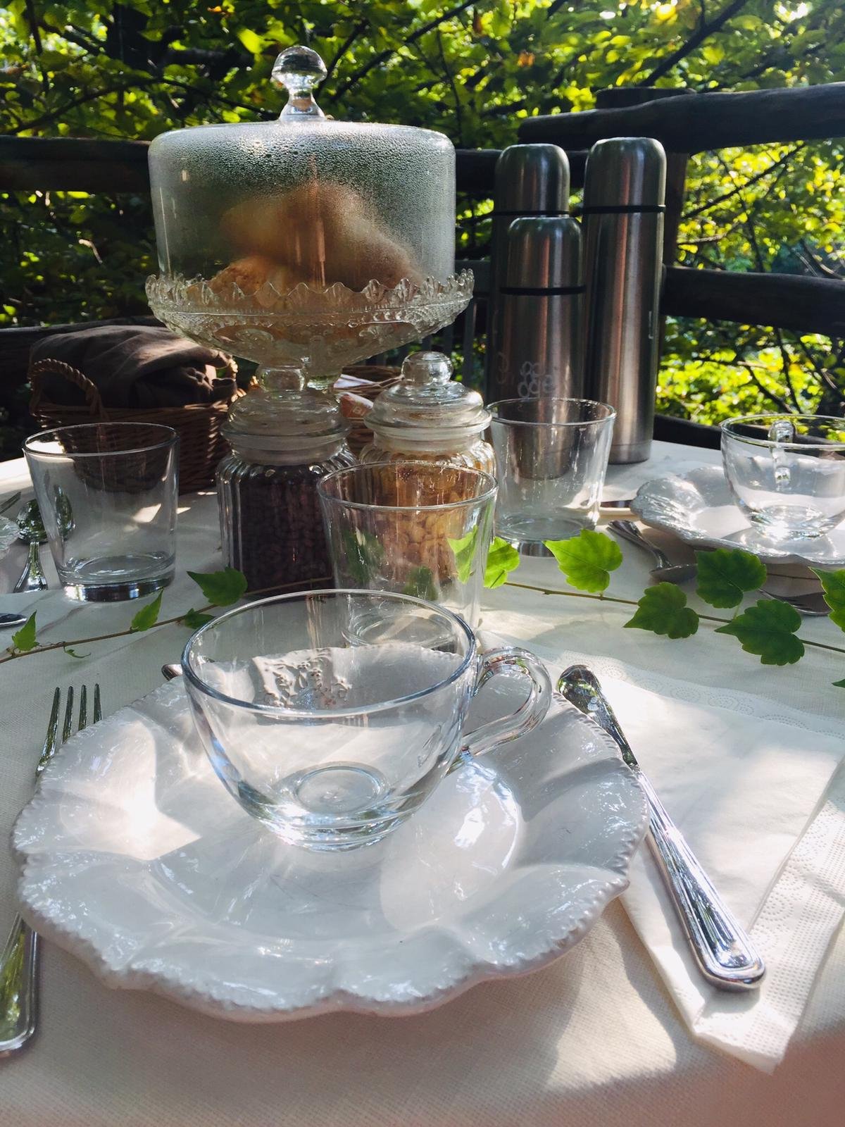 Bed and Breakfast Il Giardino dei Semplici-餐饮