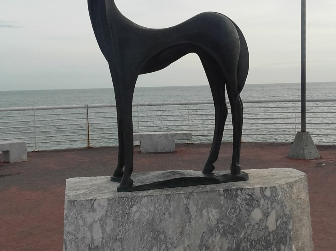 Statua del “Cavallino” dello scultore Riccardo Rossi-Marina di Massa必去景点