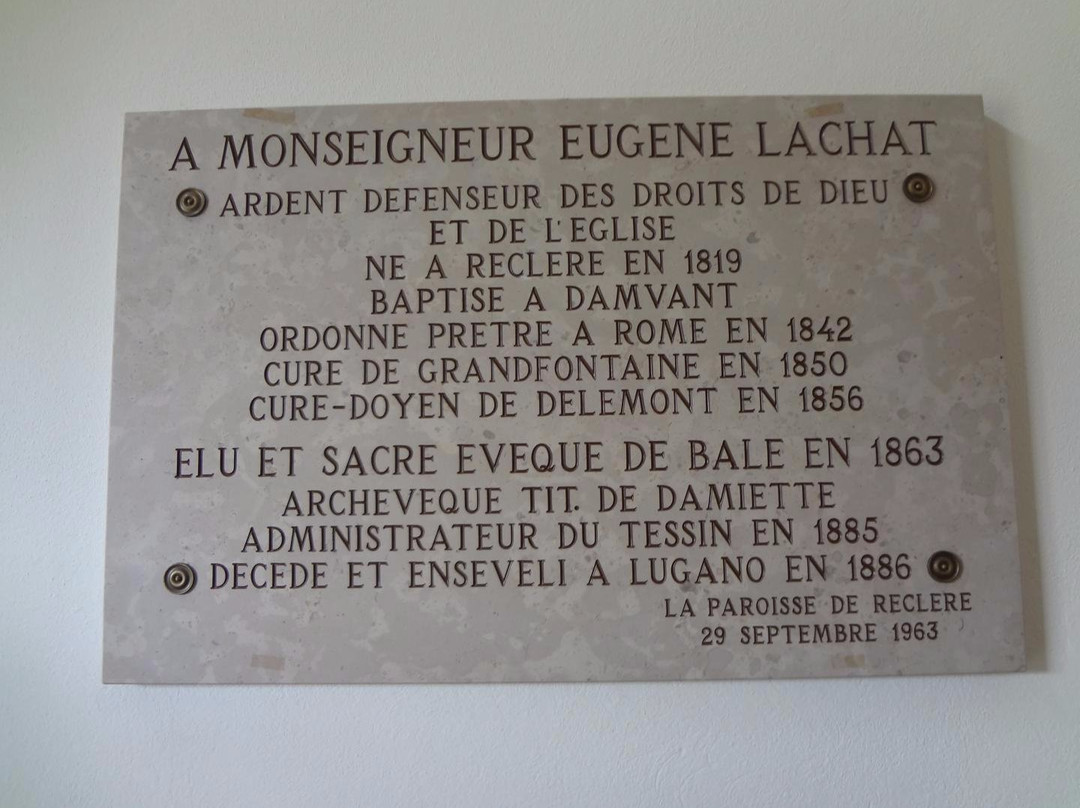 Eglise de Réclère-Reclere必去景点