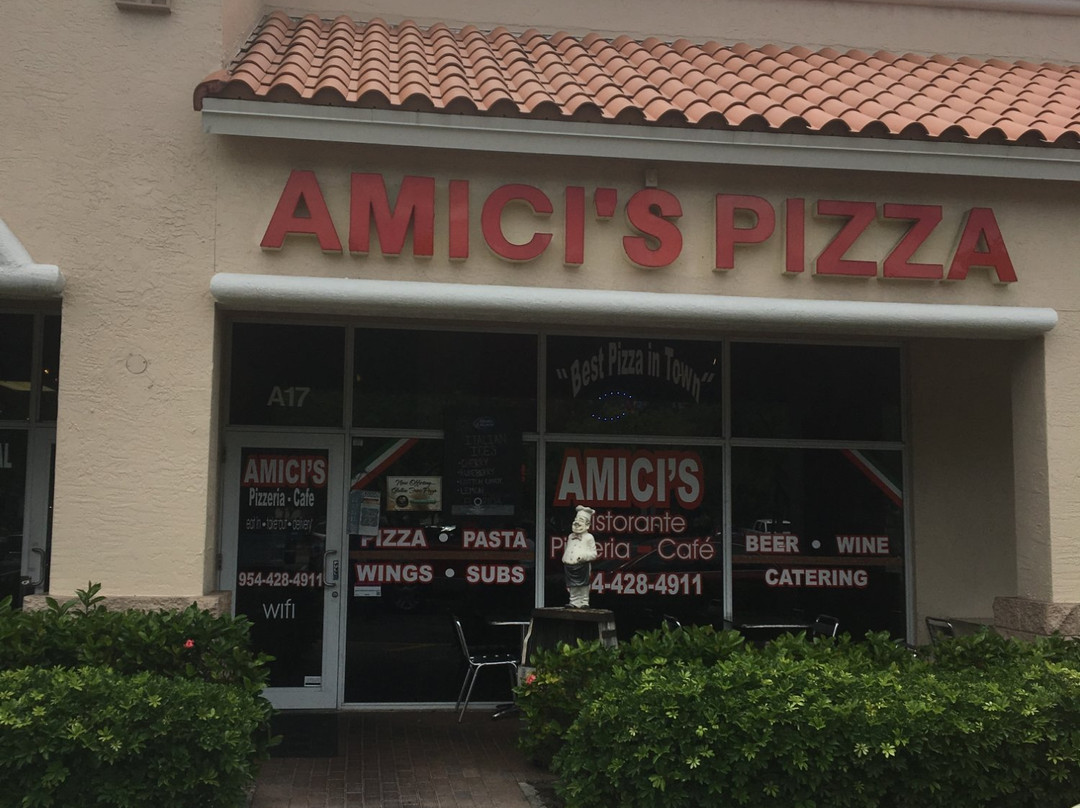 Coconut Creek餐馆和美食-Amici's Pizzeria