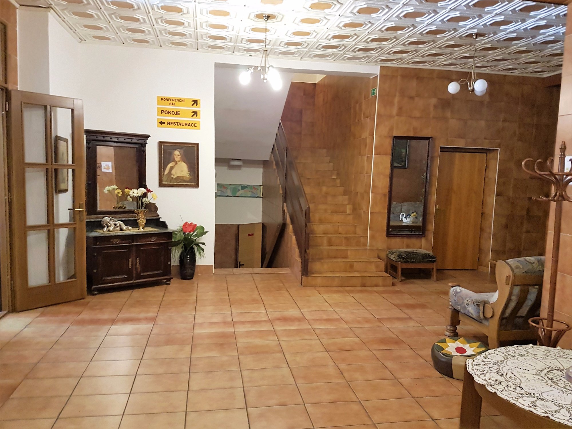 Hotel Pavla Vysocina-浴室