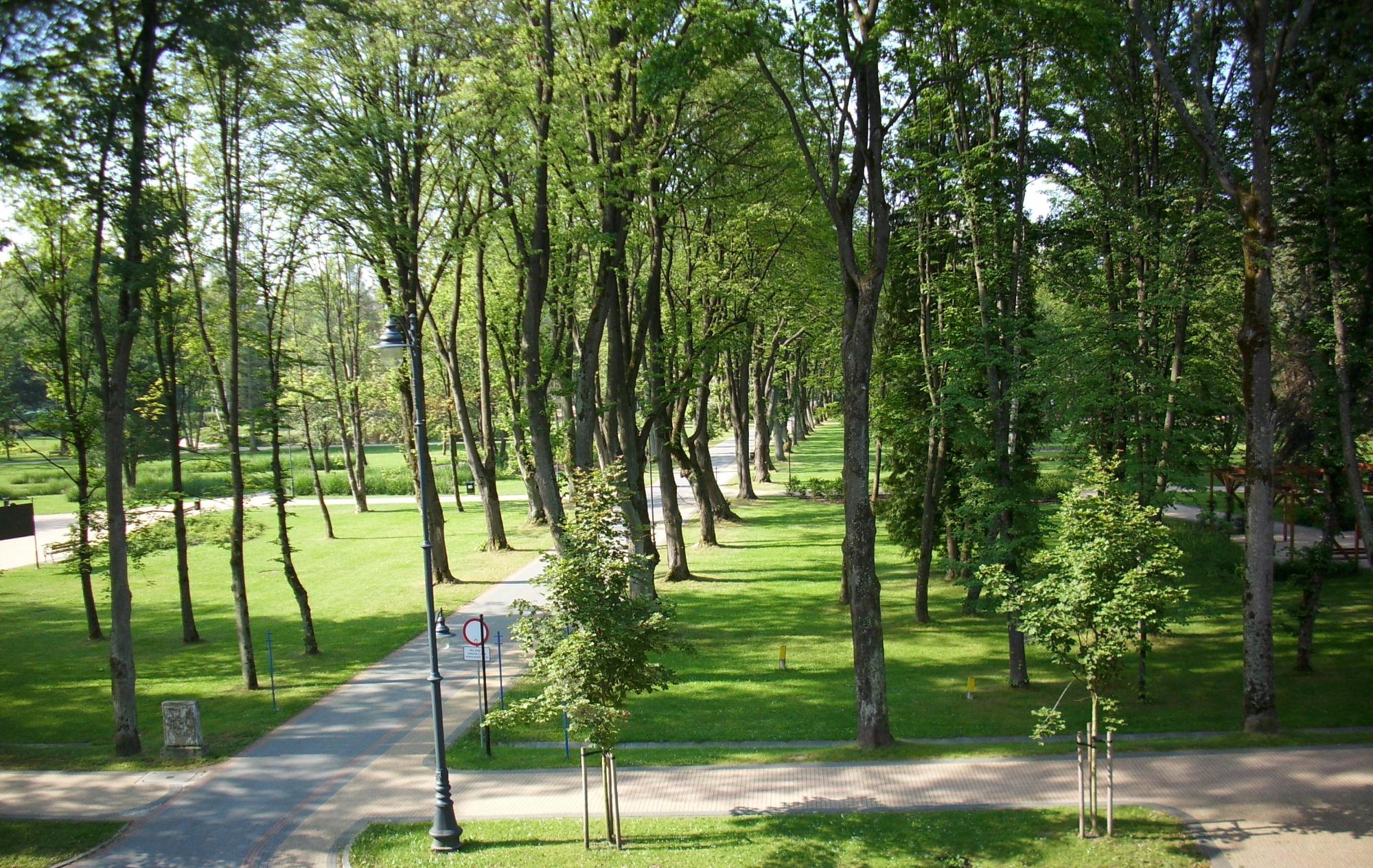 Parkowy Dworek-酒店景观