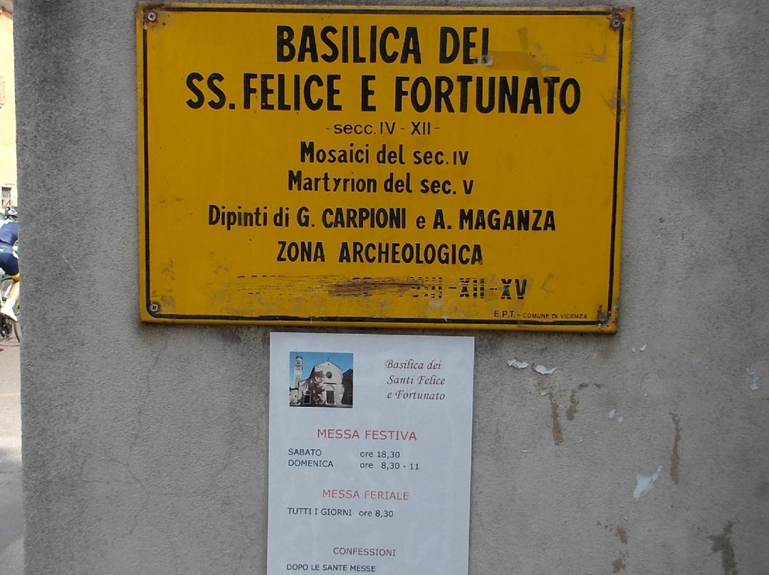 Basilica dei Santi Felice e Fortunato-维琴查必去景点
