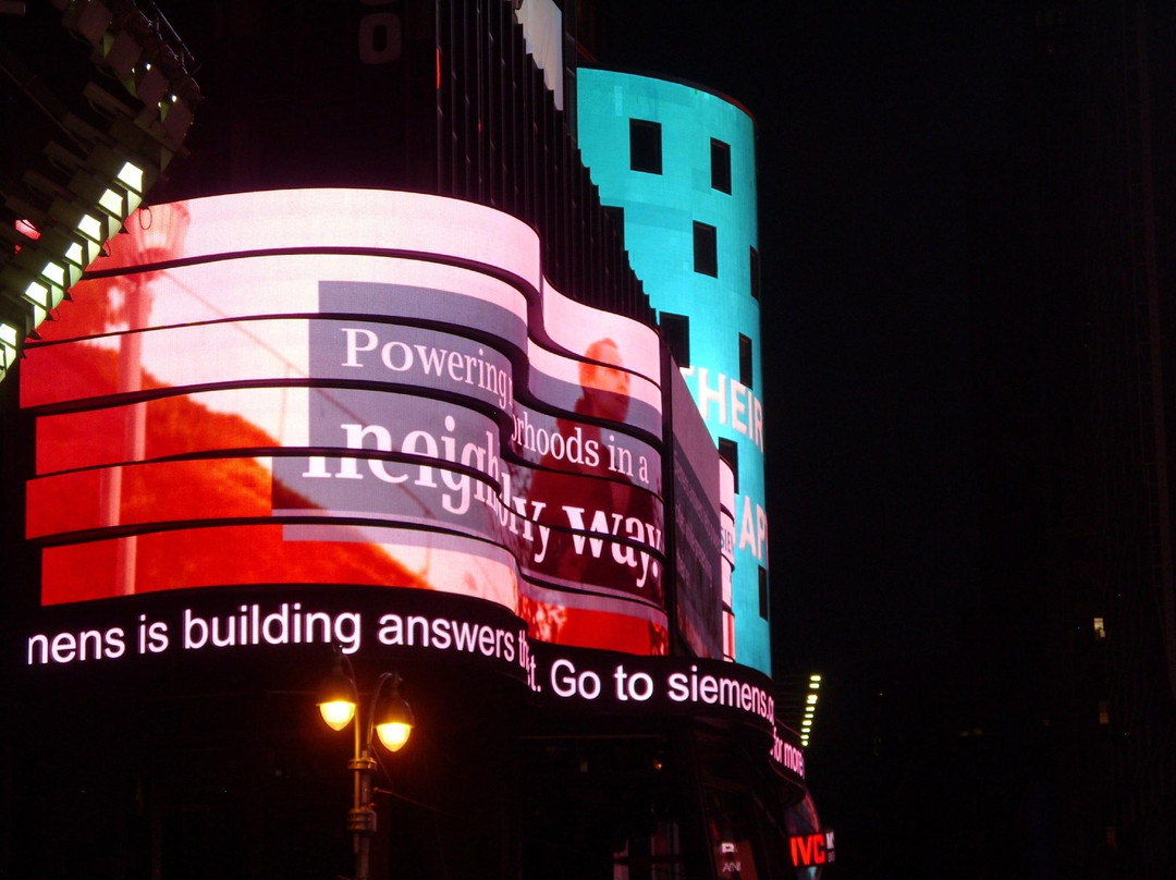 时代广场-纽约市必去景点