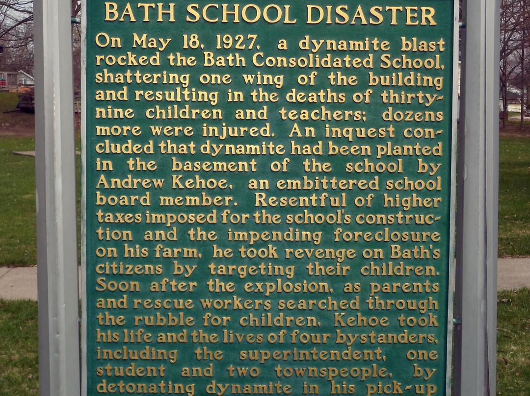 Bath School Disaster Memorial Park景点图片