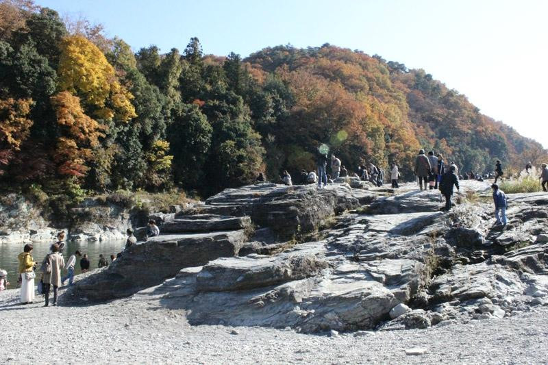 Nagatoro Iwadatami Rocks-长瀞町必去景点