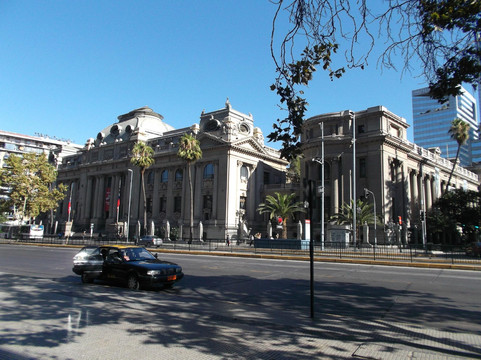 Biblioteca Nacional (National Library)-圣地亚哥必去景点