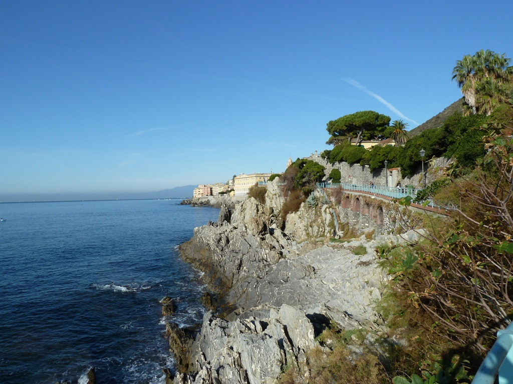 Passeggiata Anita Garibaldi a Nervi-热那亚必去景点