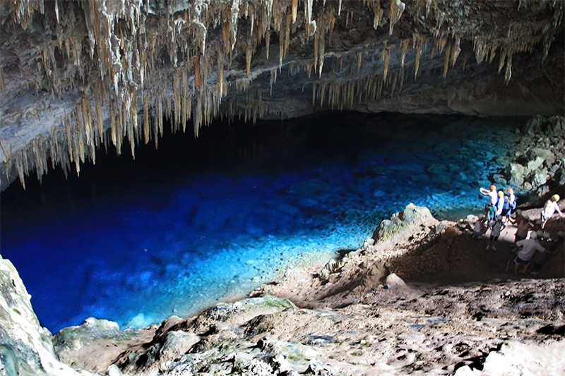 Gruta do Lago Azul-博尼图必去景点