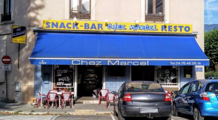 Saint-Martin-le-Vinoux餐馆和美食-Chez Marcel