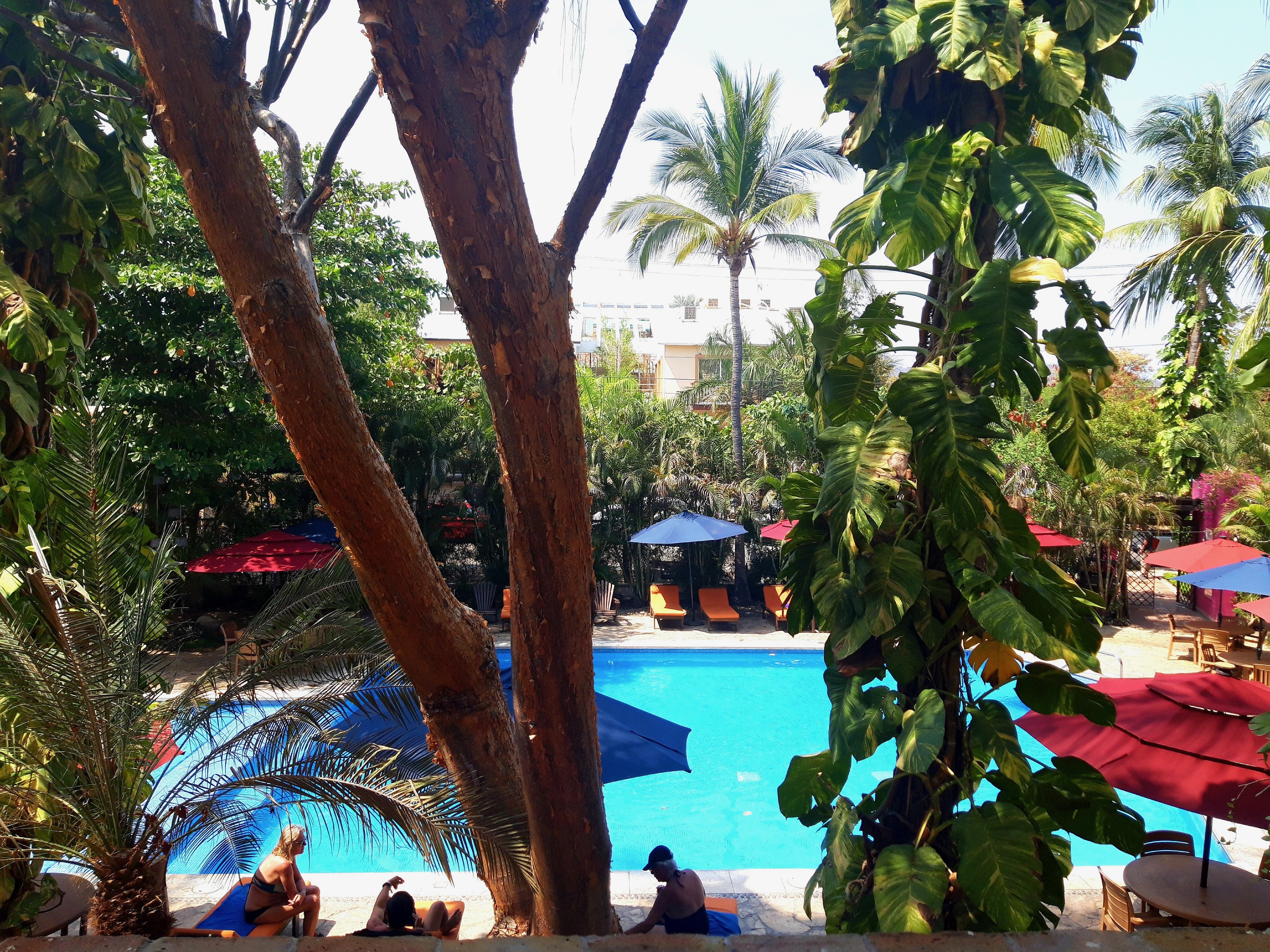 Hotel Villa Blanca Huatulco-泳池