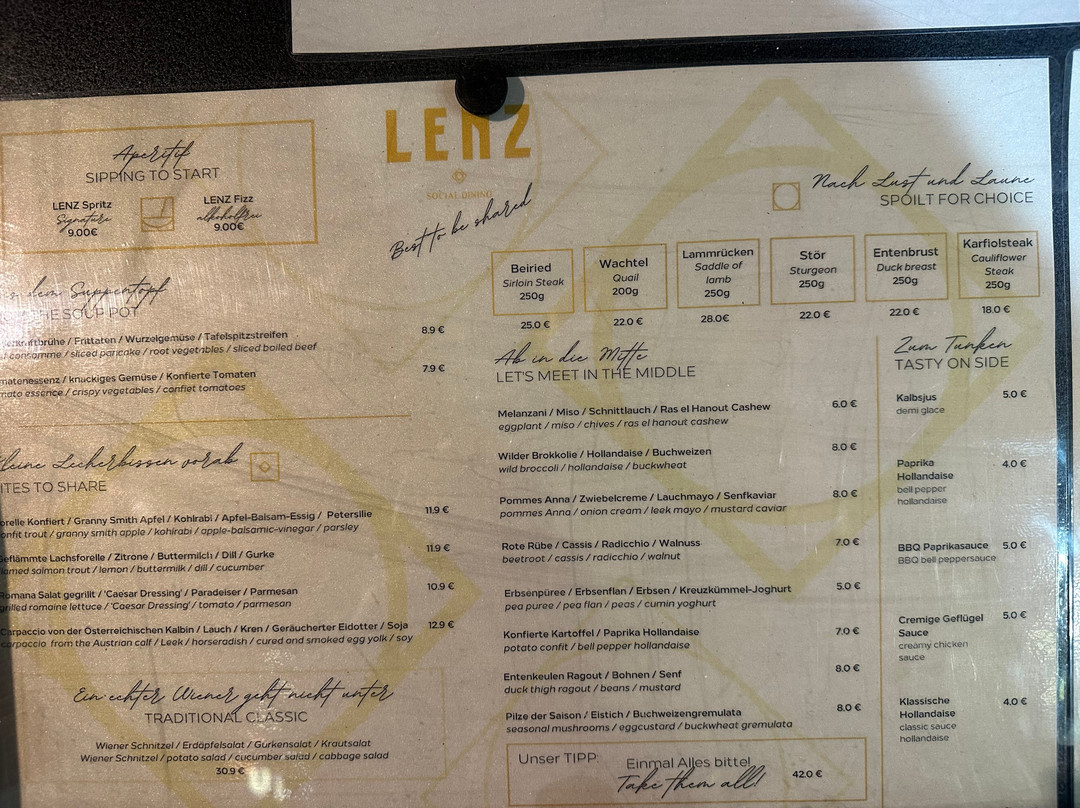 LENZ - Social Dining