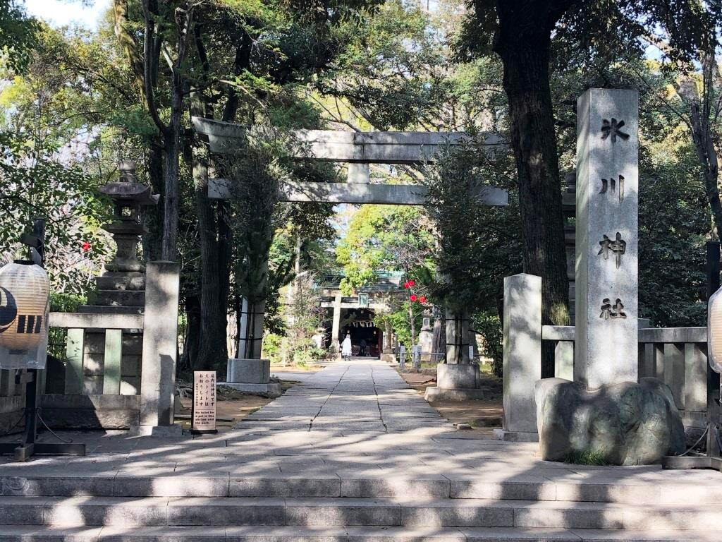 冰川神社-Akasaka必去景点