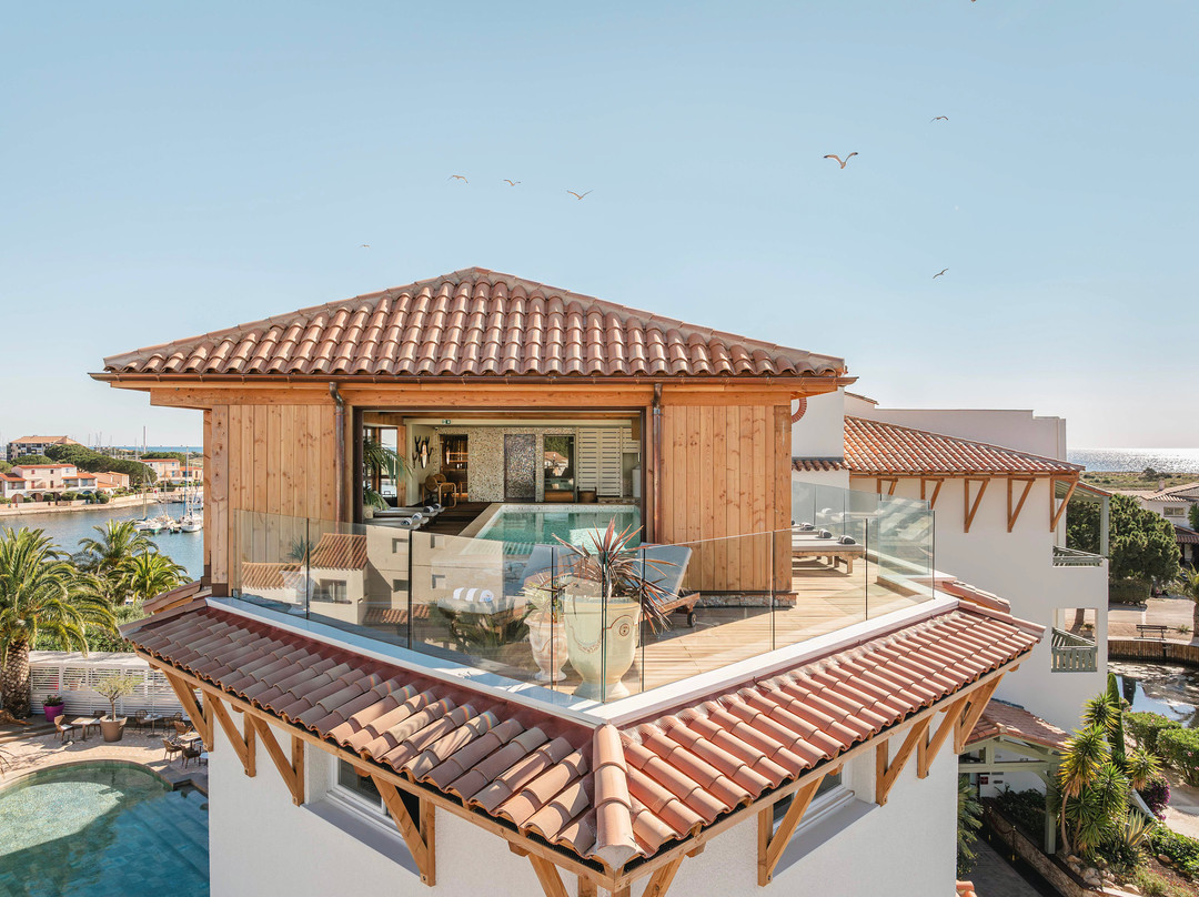 东比利牛斯省酒店住宿-L'ÎLE DE LA LAGUNE