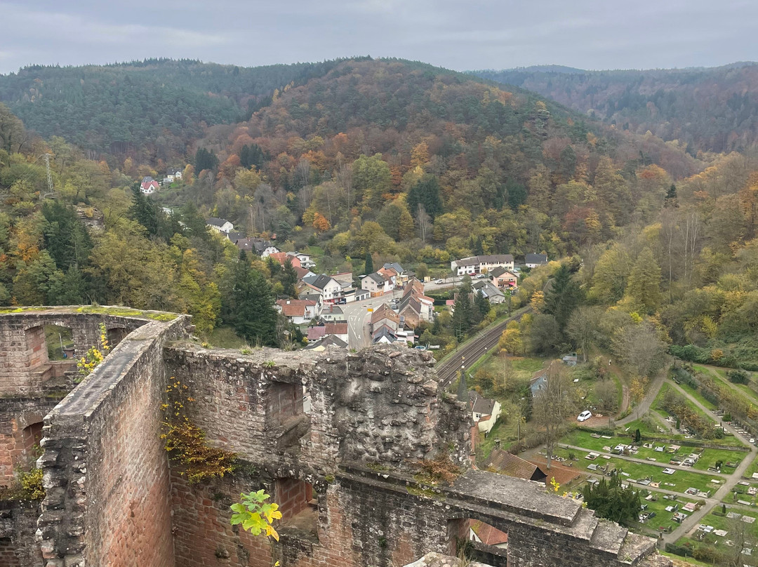 Burgruine Frankenstein景点图片