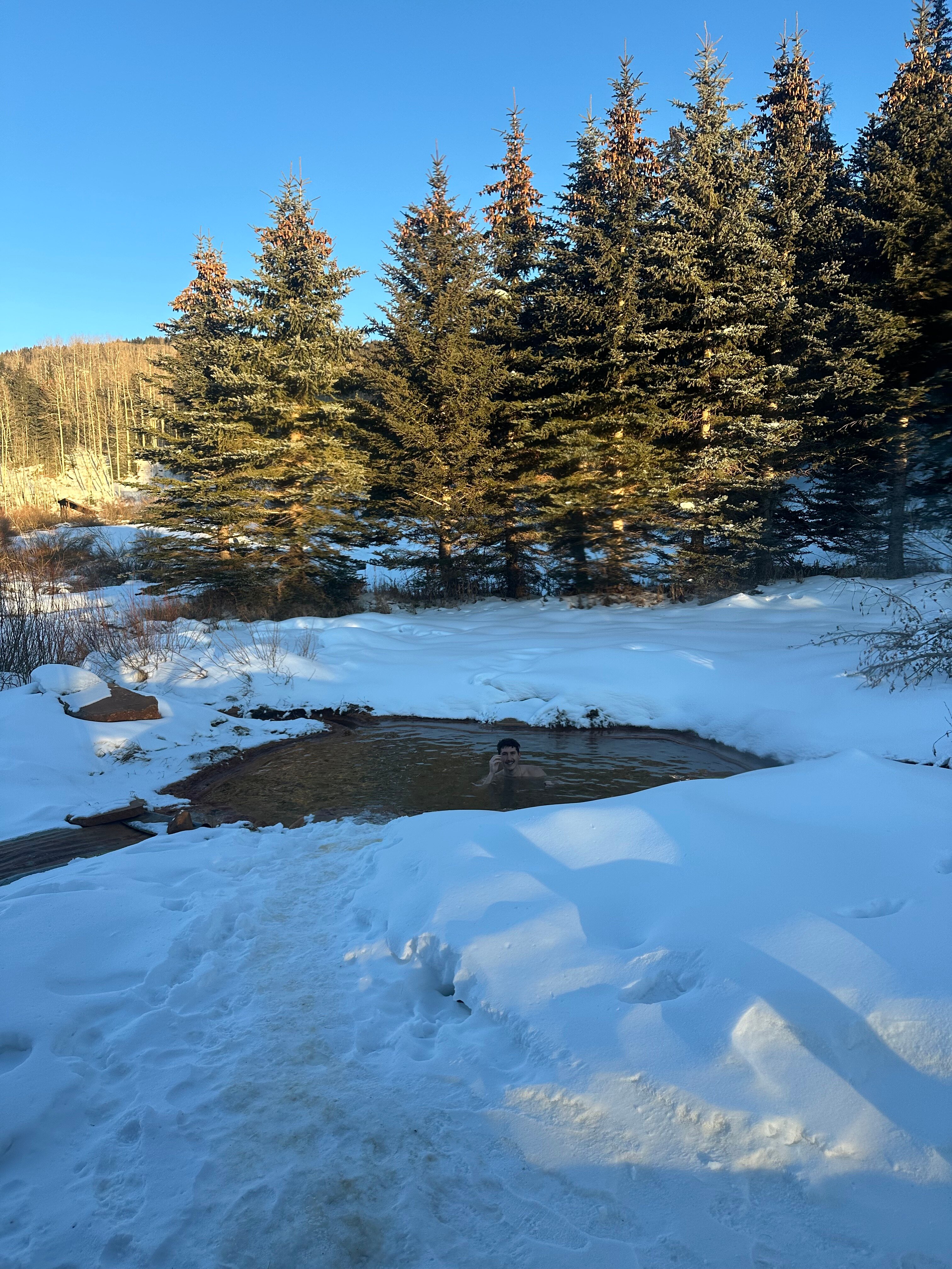 Dunton Hot Springs-泳池