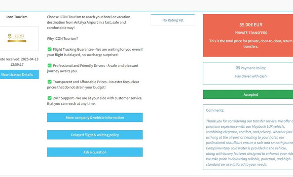 ICON TOURISM CONCIERGE EXCLUSIVE SERVICE-安塔利亚必去景点