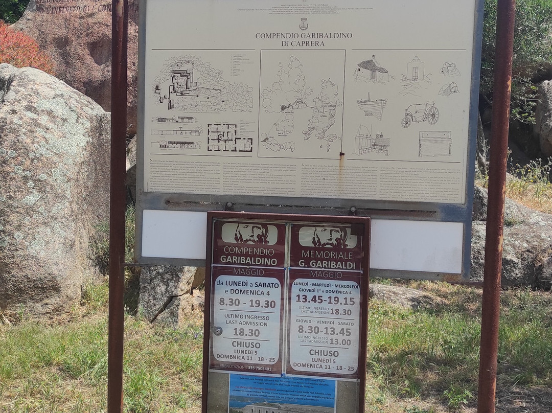 Memoriale Giuseppe Garibaldi-Caprera必去景点