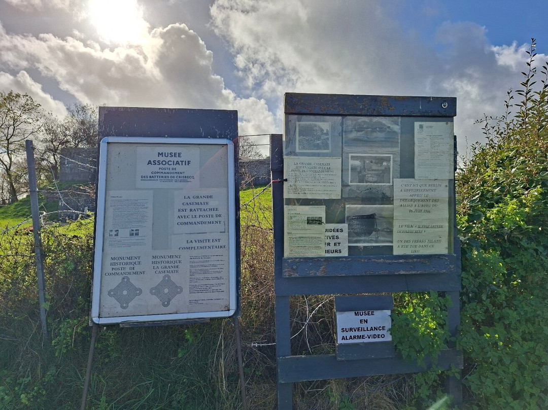 Musée Poste De Commandement Des Batteries De Crisbecq