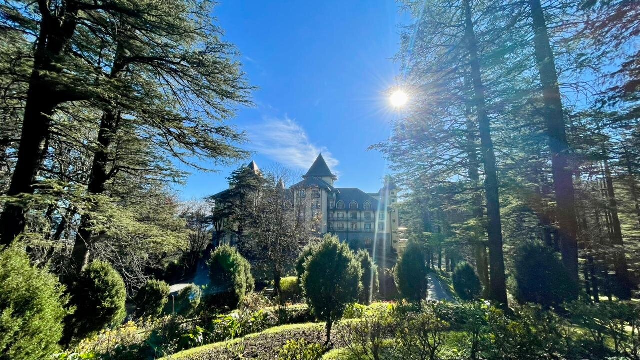 西姆拉野花大厅酒店-浴室