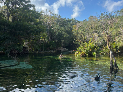 Cenote Azul-尤卡坦半岛必去景点
